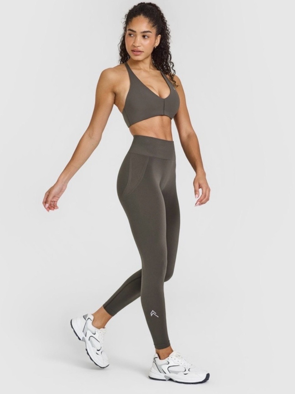 Oner active effortless legging -deep taupe
